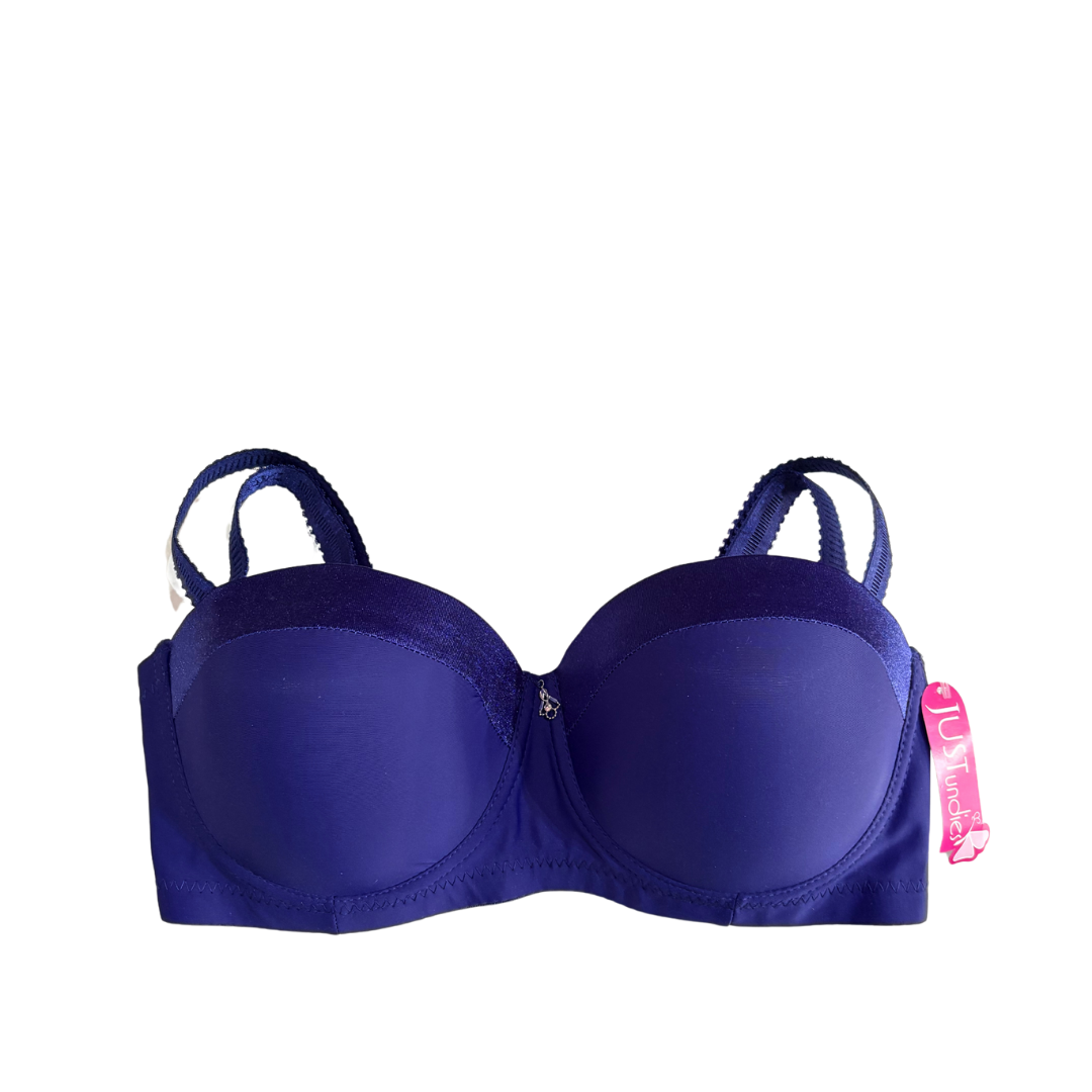 D Cup Bra - Blue