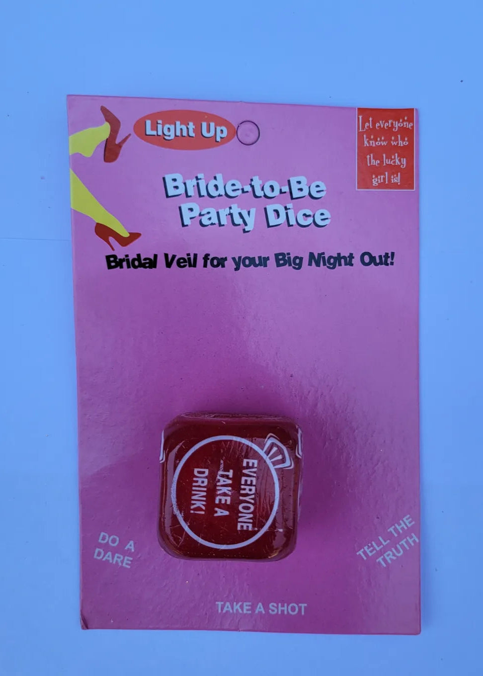 Light Up Party Dice
