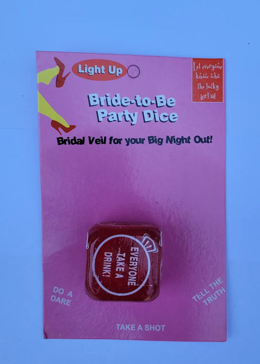 Light Up Party Dice